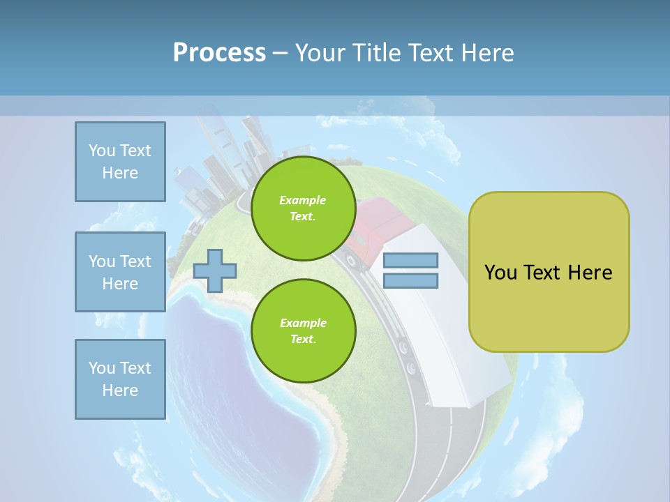 Planet Blue Summer PowerPoint Template