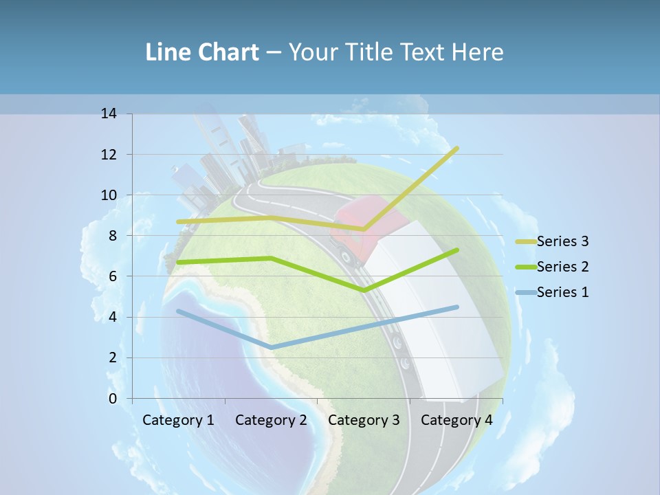 Planet Blue Summer PowerPoint Template