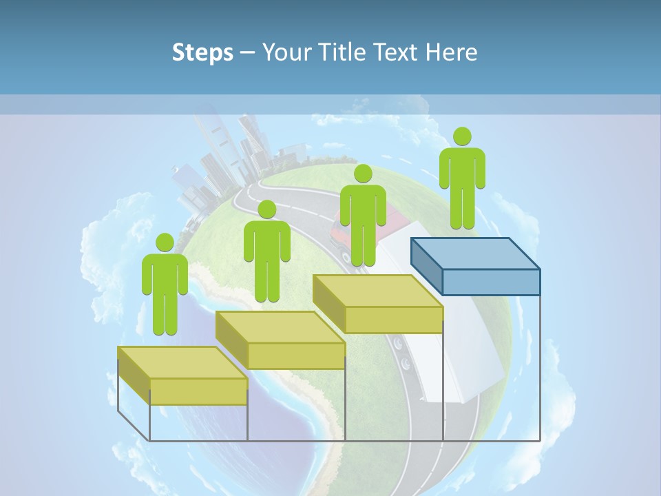 Planet Blue Summer PowerPoint Template