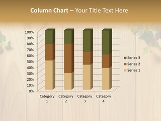 White Plant Decorative PowerPoint Template