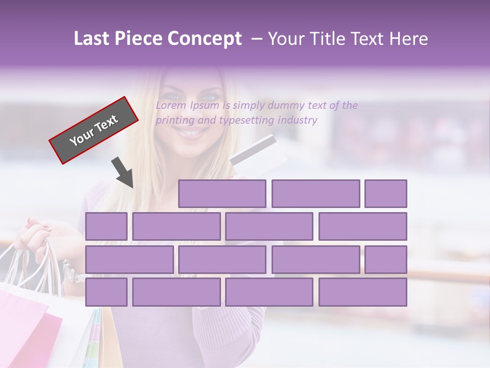Adults Card Debt PowerPoint Template