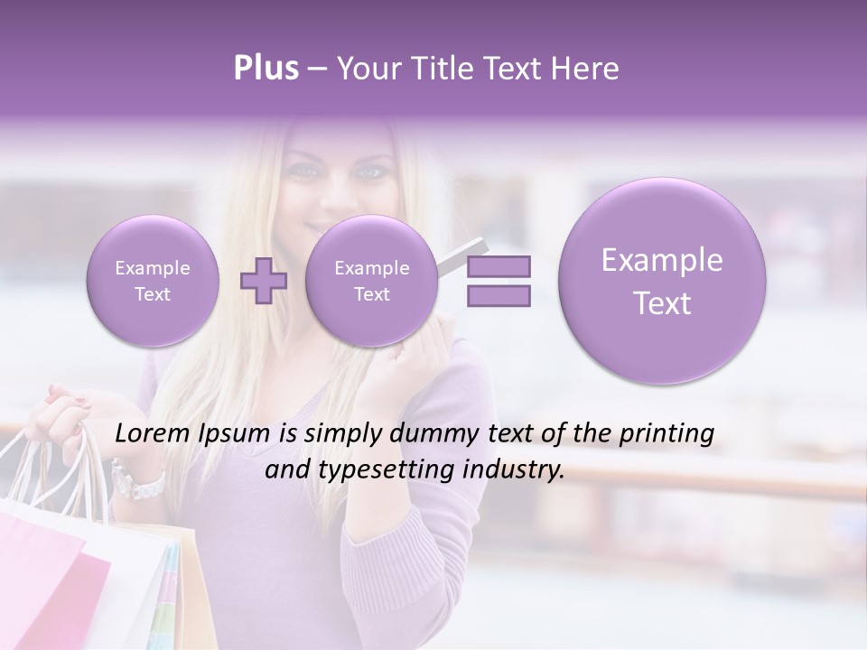 Adults Card Debt PowerPoint Template