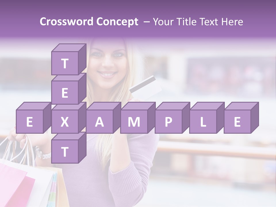 Adults Card Debt PowerPoint Template