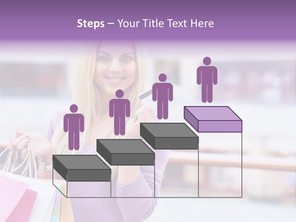 Adults Card Debt PowerPoint Template