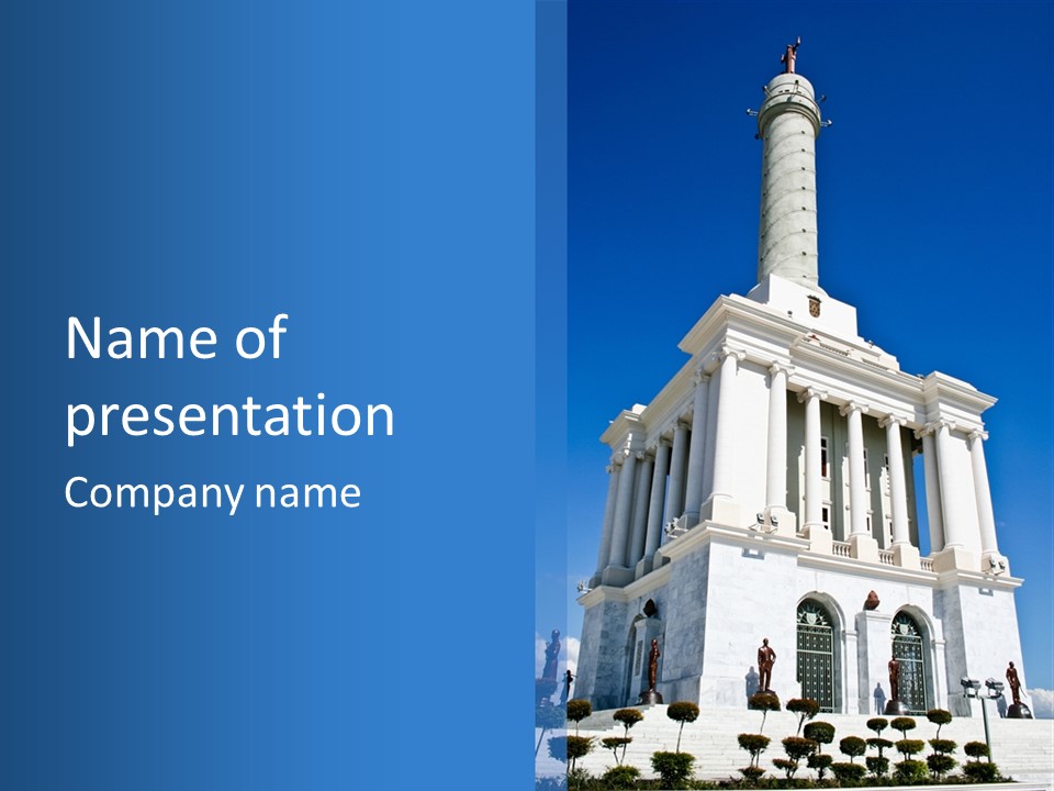 Historical Building Monument Landmark PowerPoint Template