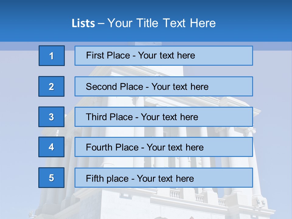 Historical Building Monument Landmark PowerPoint Template