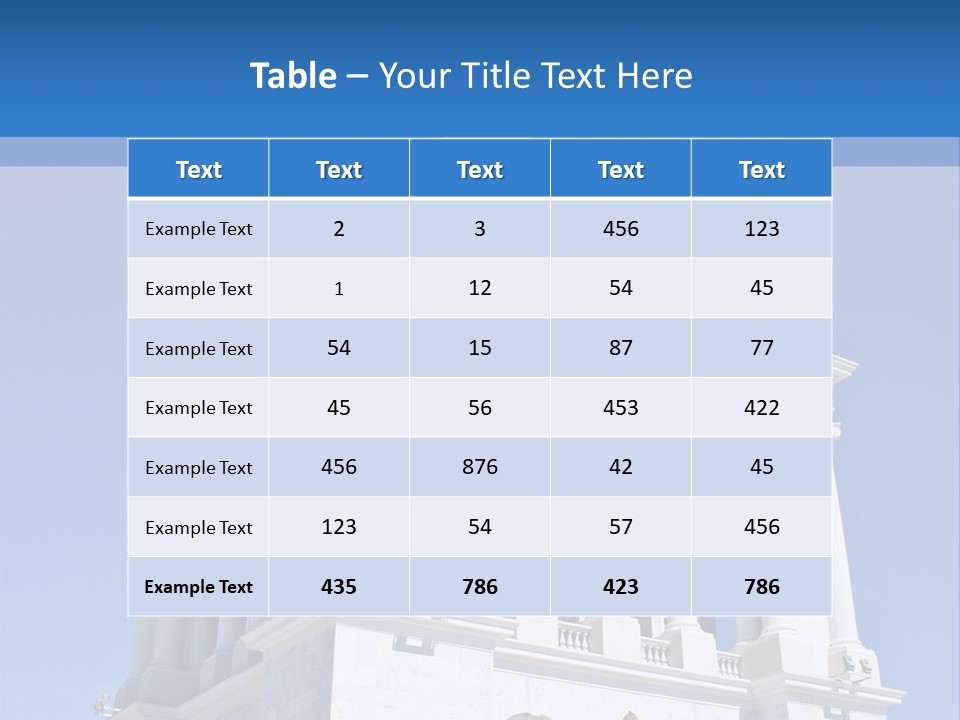 Historical Building Monument Landmark PowerPoint Template