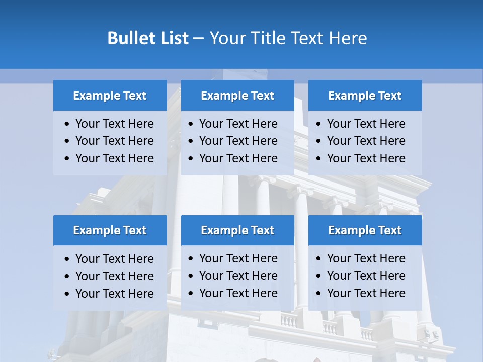 Historical Building Monument Landmark PowerPoint Template
