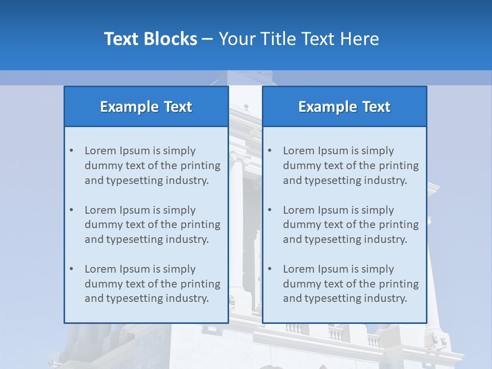 Historical Building Monument Landmark PowerPoint Template