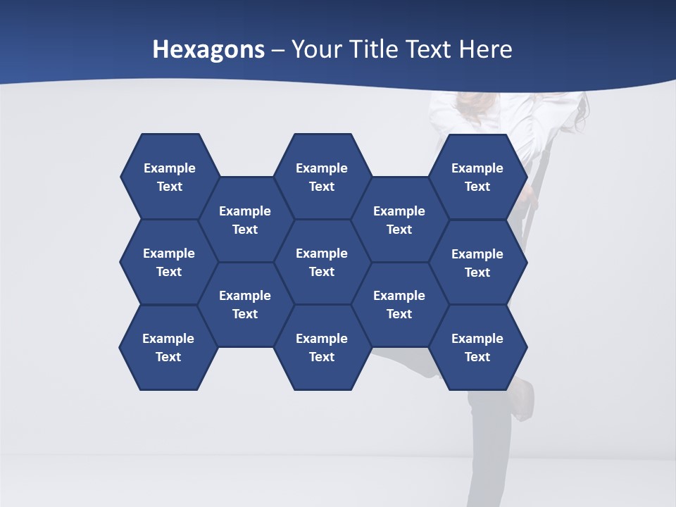 Jeans Slim Attractive PowerPoint Template