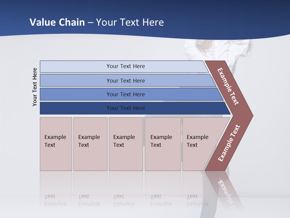 Jeans Slim Attractive PowerPoint Template