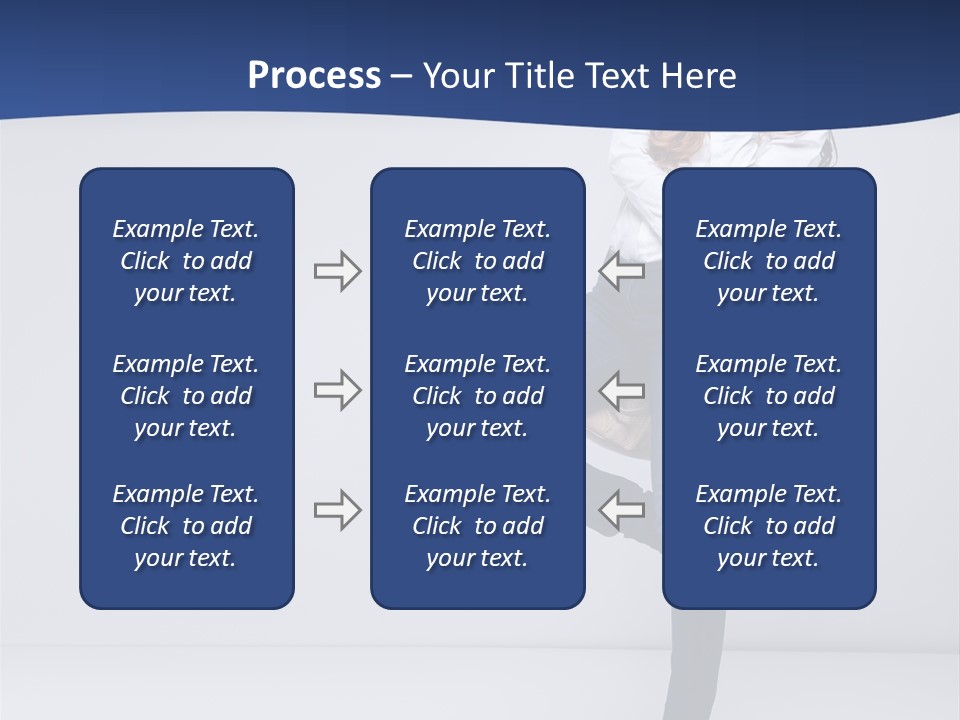 Jeans Slim Attractive PowerPoint Template