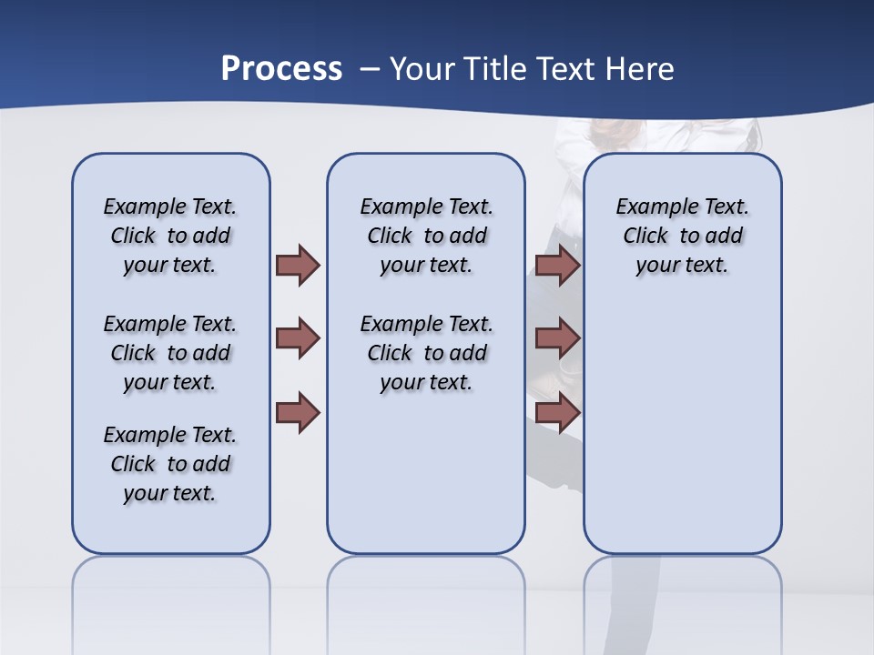 Jeans Slim Attractive PowerPoint Template