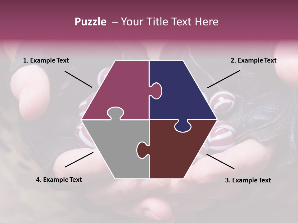 Game Star Black PowerPoint Template