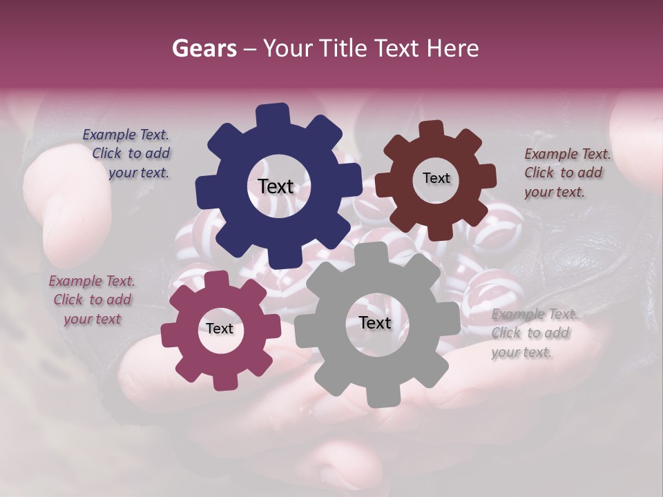 Game Star Black PowerPoint Template