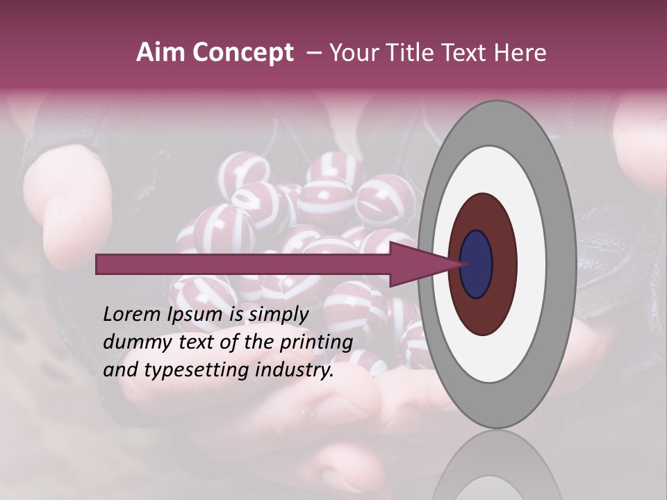 Game Star Black PowerPoint Template