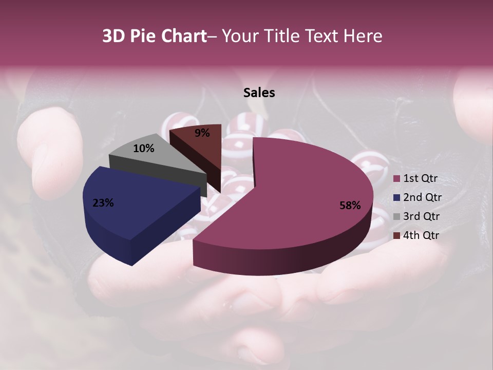 Game Star Black PowerPoint Template
