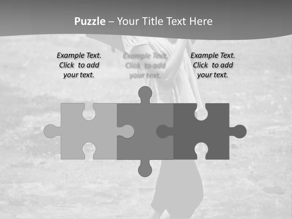 Drop Umbrella Water PowerPoint Template