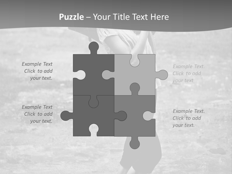 Drop Umbrella Water PowerPoint Template