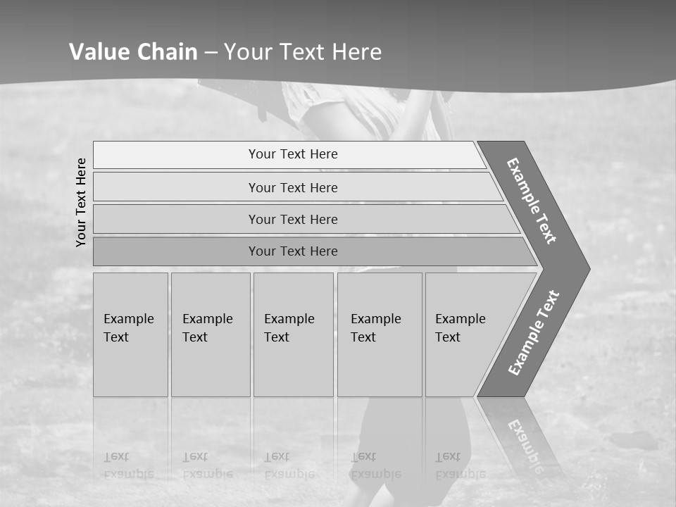 Drop Umbrella Water PowerPoint Template