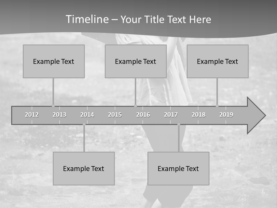 Drop Umbrella Water PowerPoint Template
