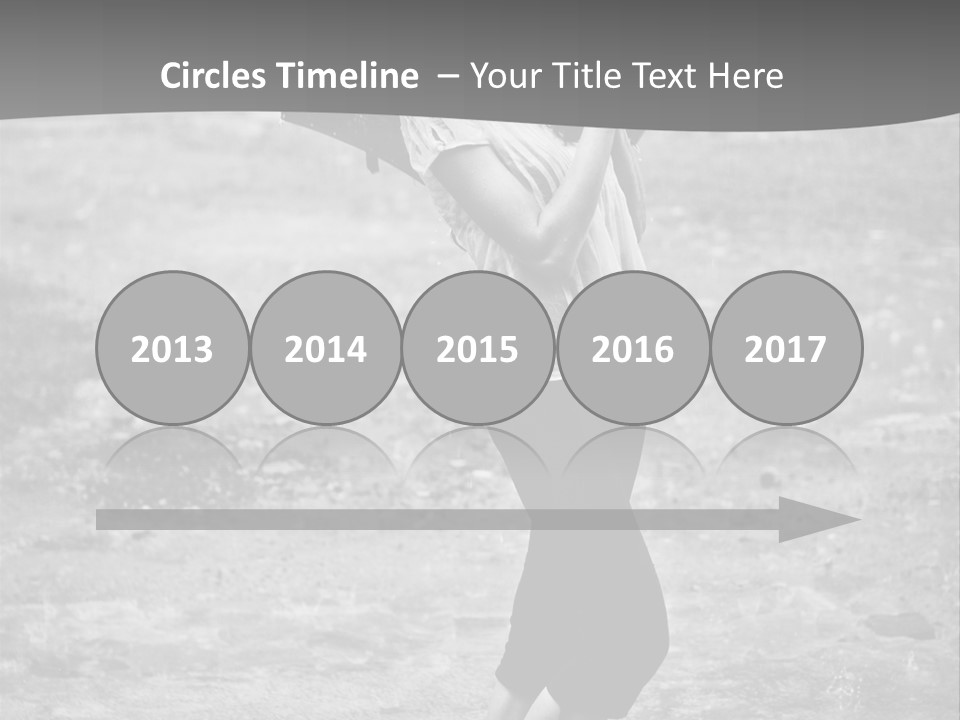 Drop Umbrella Water PowerPoint Template