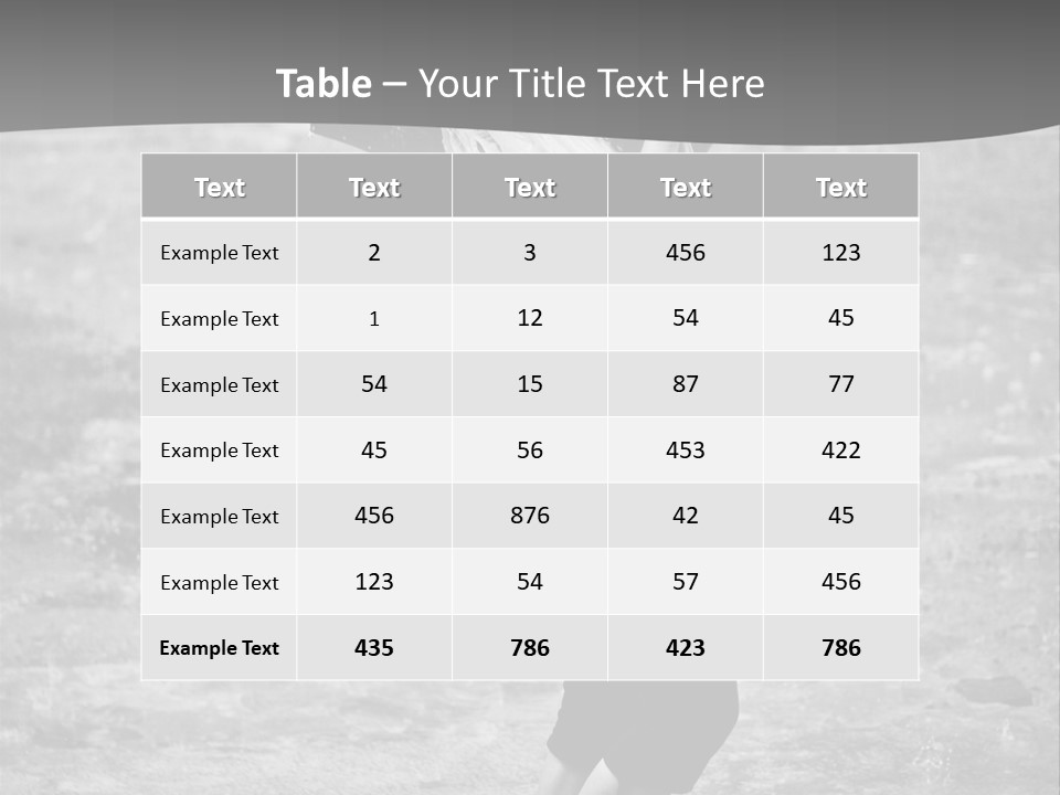 Drop Umbrella Water PowerPoint Template