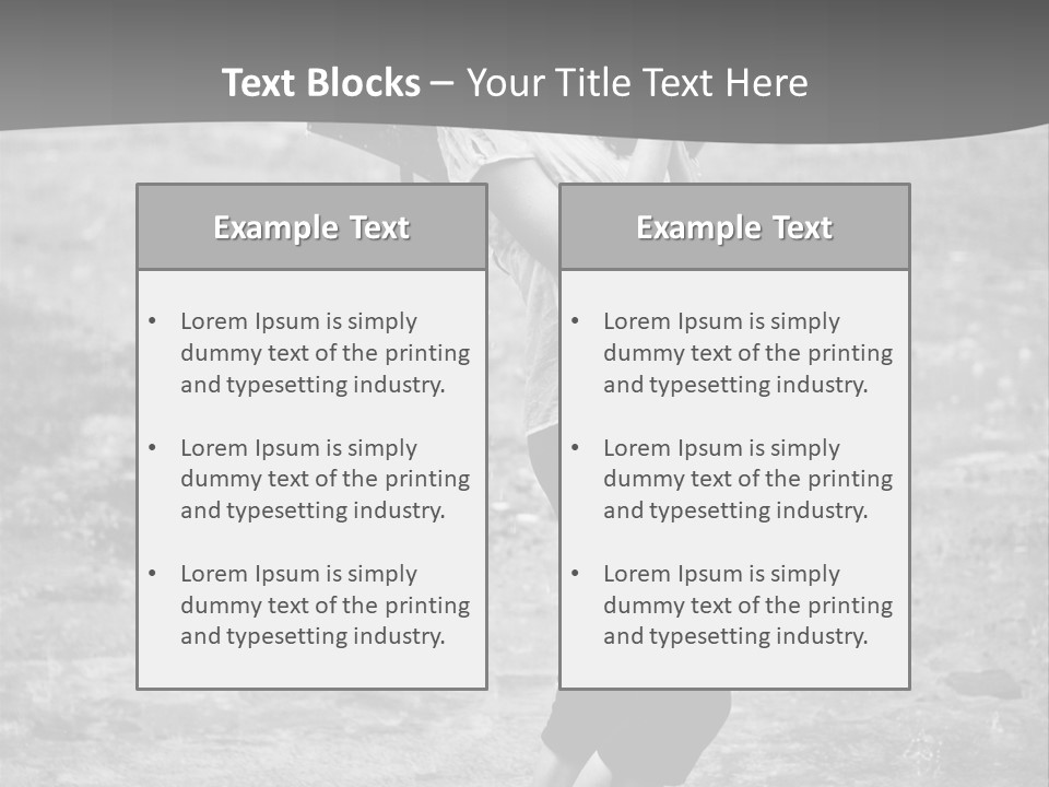 Drop Umbrella Water PowerPoint Template