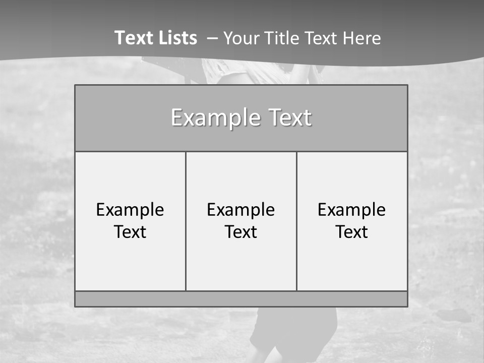 Drop Umbrella Water PowerPoint Template
