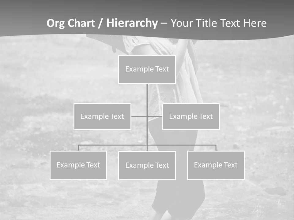 Drop Umbrella Water PowerPoint Template
