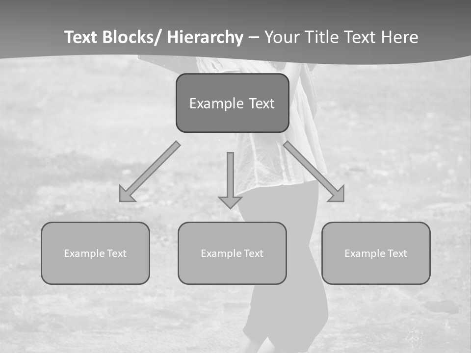 Drop Umbrella Water PowerPoint Template