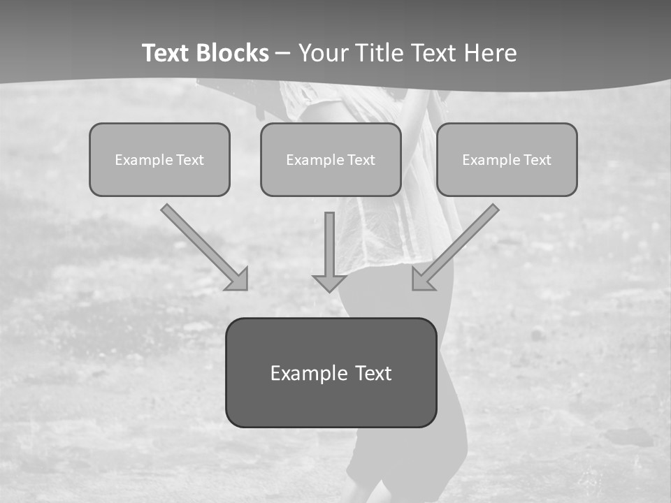 Drop Umbrella Water PowerPoint Template