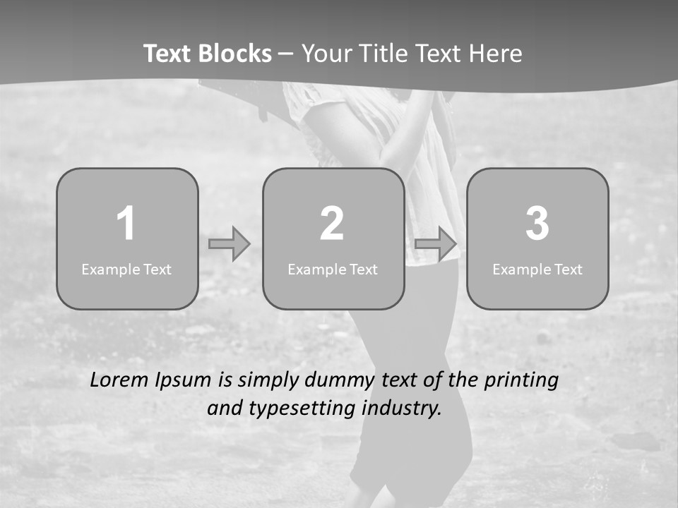 Drop Umbrella Water PowerPoint Template
