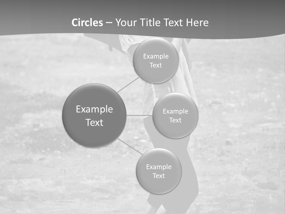 Drop Umbrella Water PowerPoint Template