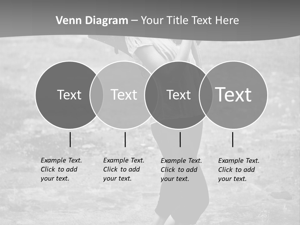 Drop Umbrella Water PowerPoint Template