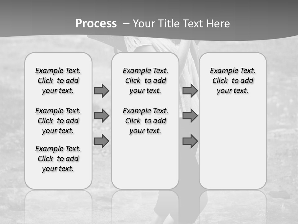 Drop Umbrella Water PowerPoint Template