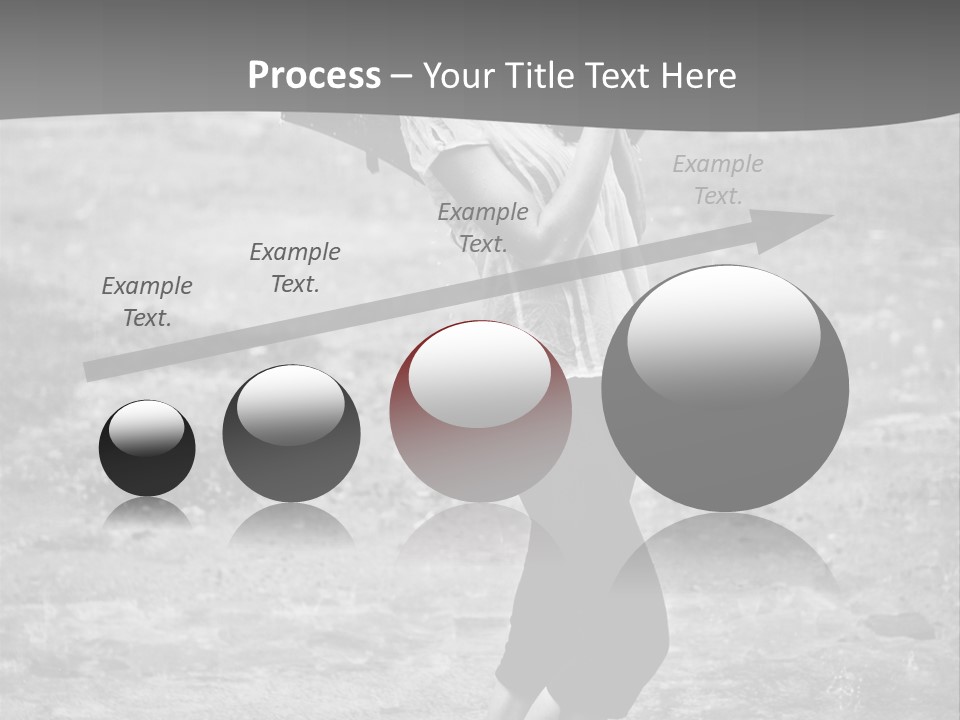 Drop Umbrella Water PowerPoint Template