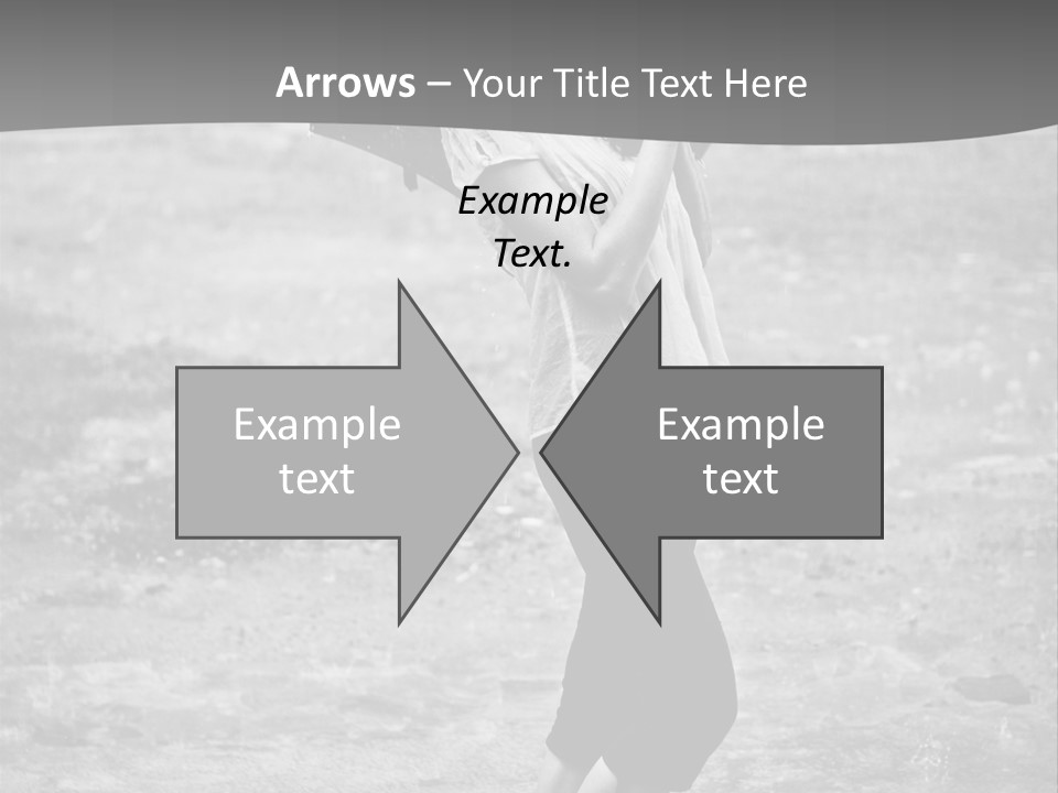 Drop Umbrella Water PowerPoint Template