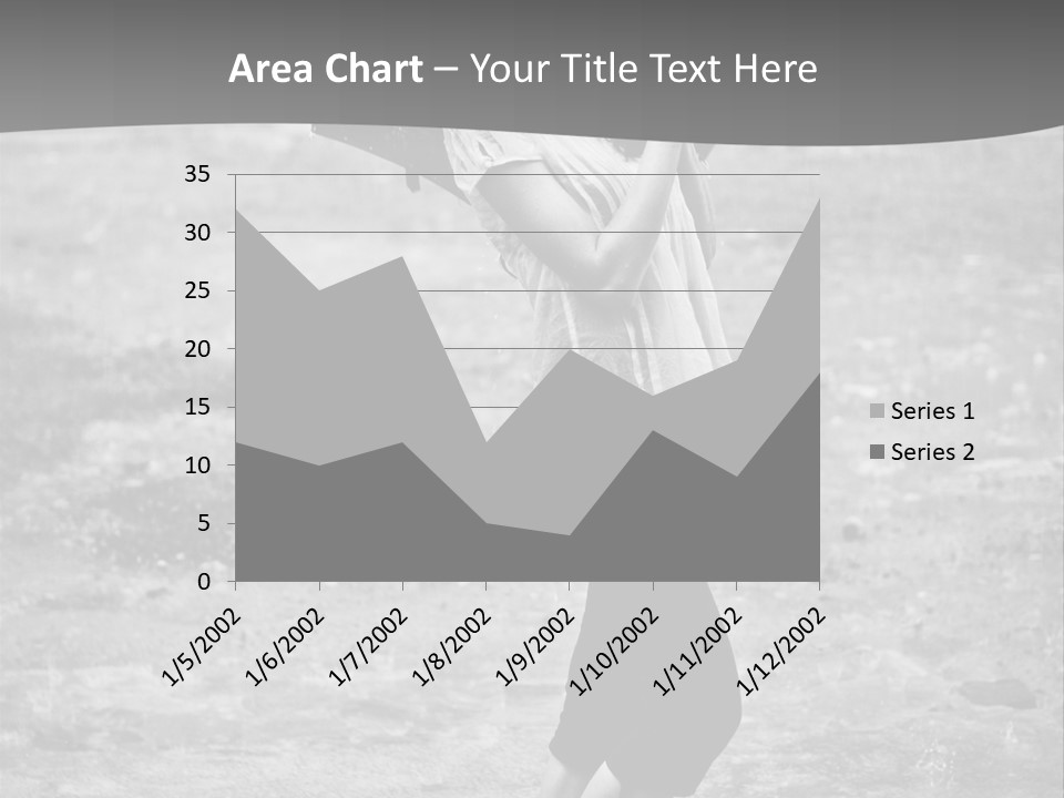 Drop Umbrella Water PowerPoint Template