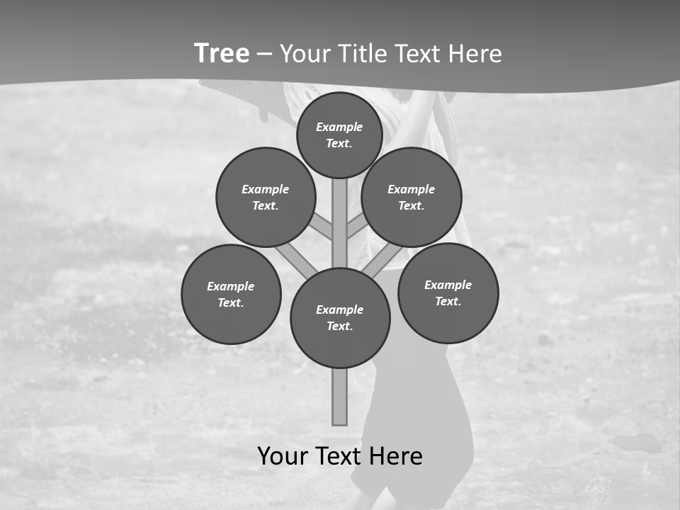 Drop Umbrella Water PowerPoint Template