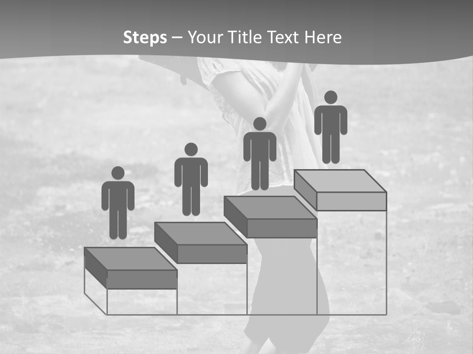 Drop Umbrella Water PowerPoint Template