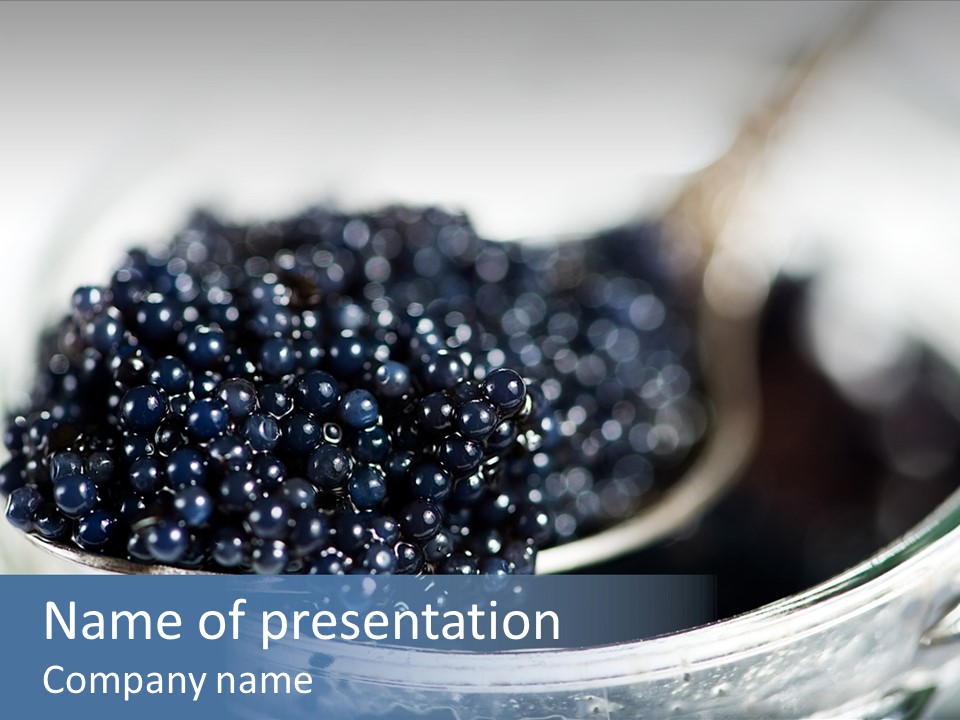 Prepared Luxury Ingredient PowerPoint Template