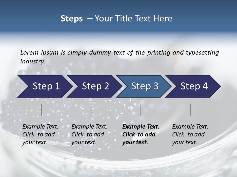 Prepared Luxury Ingredient PowerPoint Template