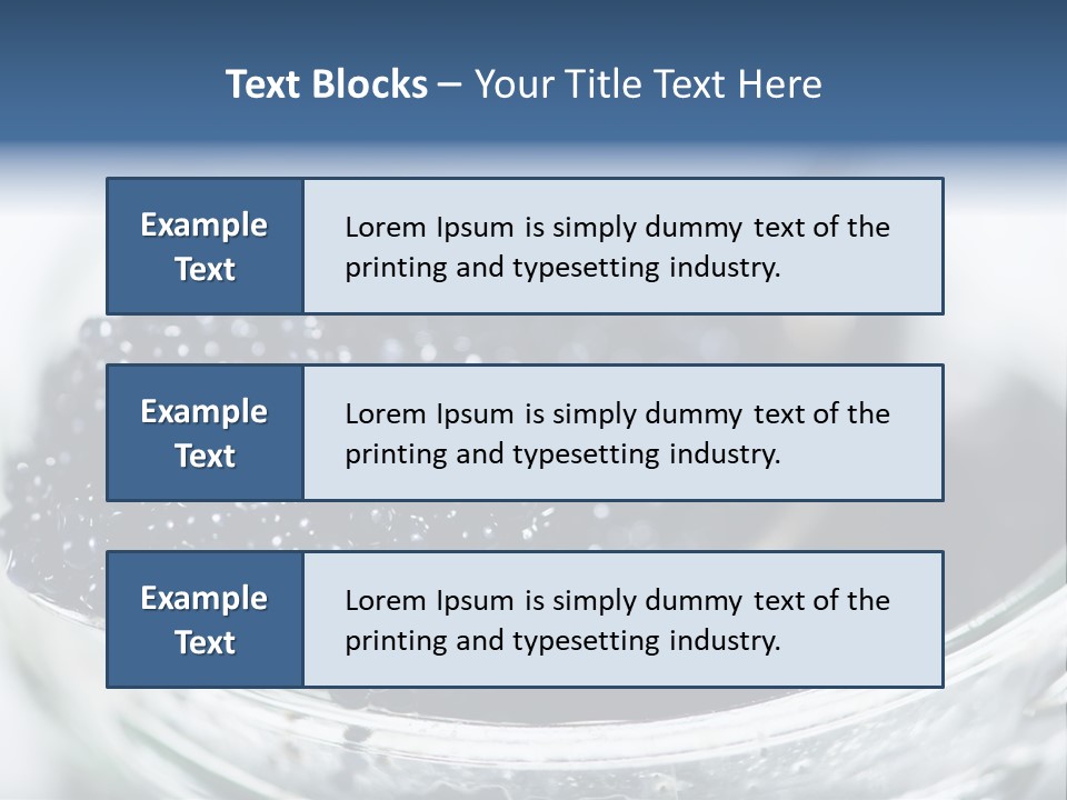 Prepared Luxury Ingredient PowerPoint Template