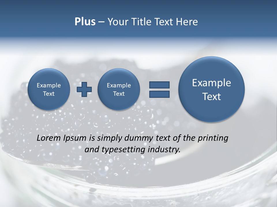 Prepared Luxury Ingredient PowerPoint Template