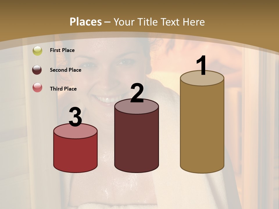 Enjoying Steam Beauty PowerPoint Template