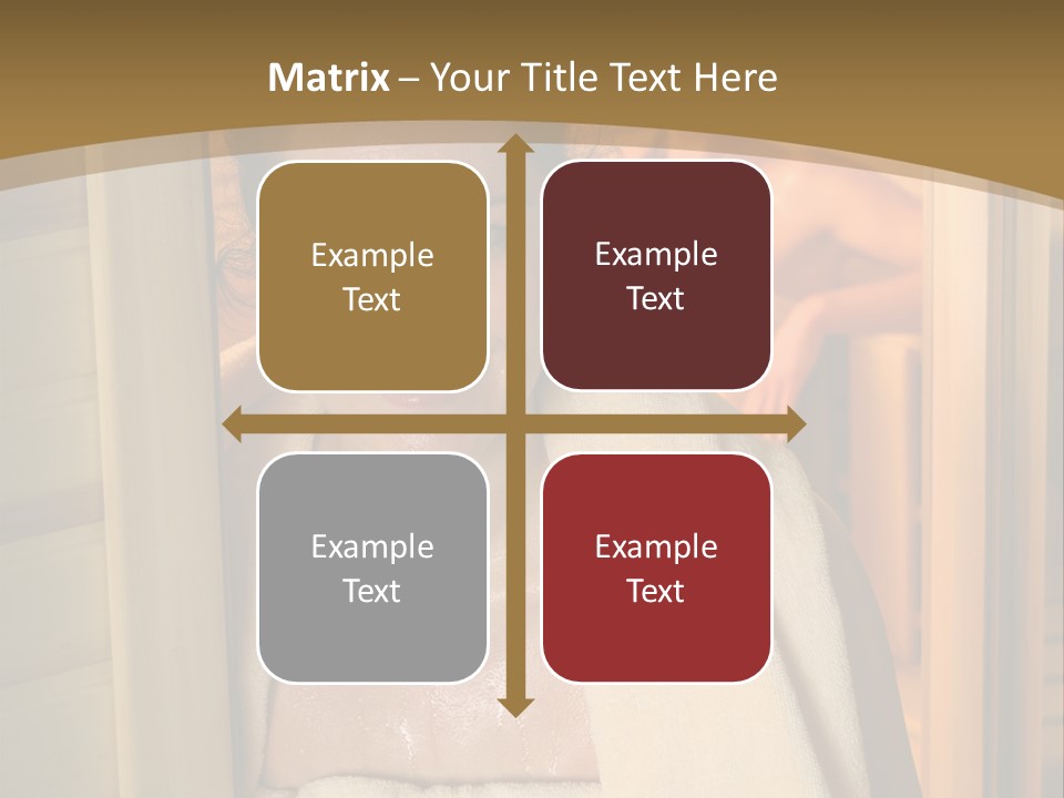 Enjoying Steam Beauty PowerPoint Template