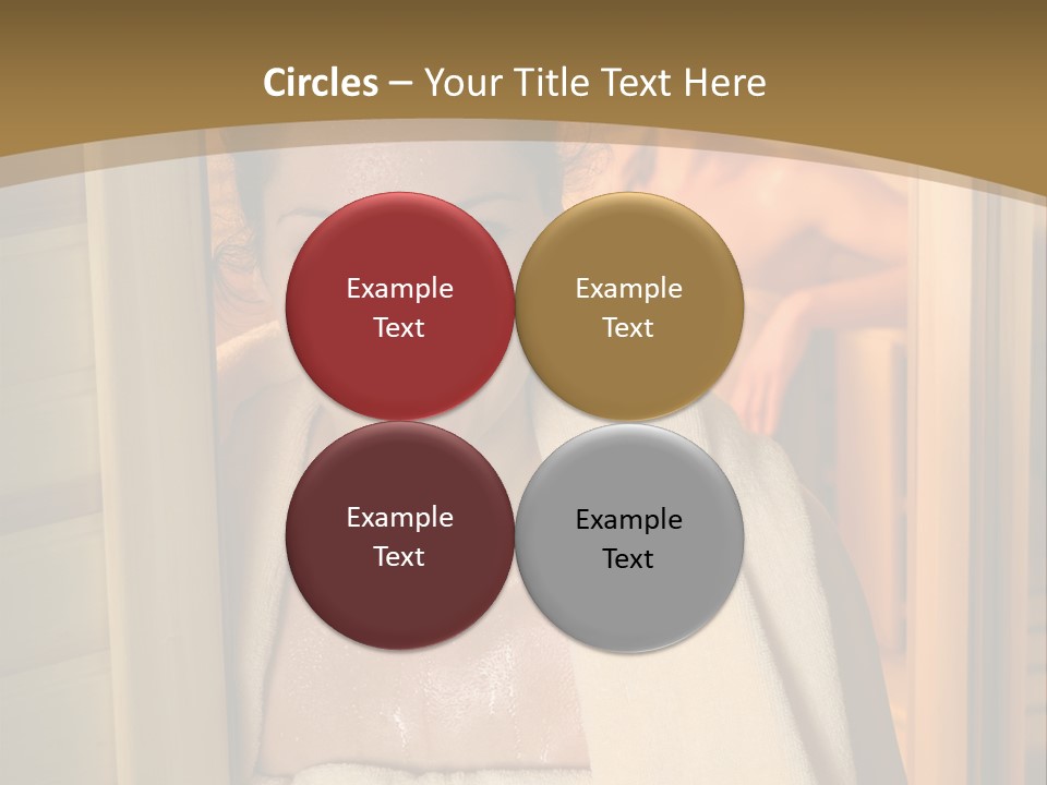 Enjoying Steam Beauty PowerPoint Template