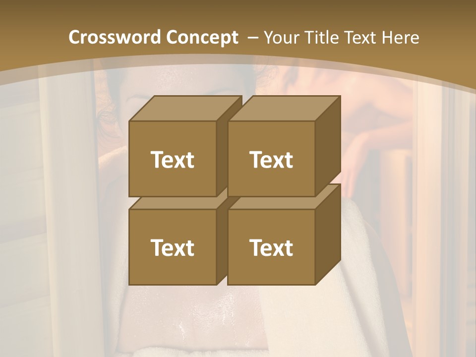 Enjoying Steam Beauty PowerPoint Template