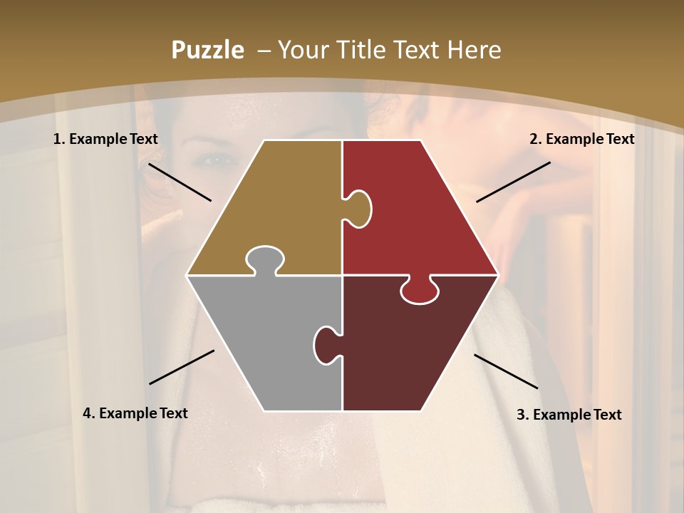 Enjoying Steam Beauty PowerPoint Template